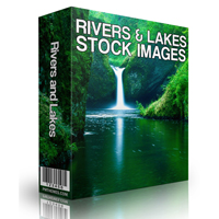 Rivers and Lakes Stock Images