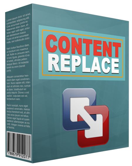 Content Replace WP Plugin