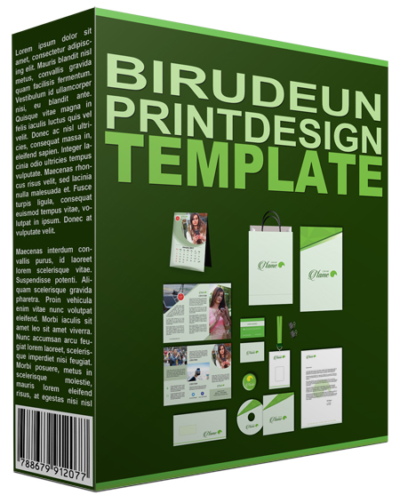 Birudeun Print Design Template