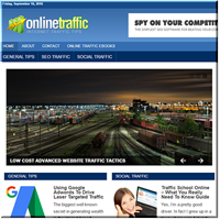 Online Traffic PLR Blog